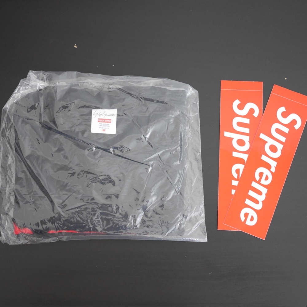 Supreme Yohji Yamamoto Logo Tee Black - Picture 5 of 6